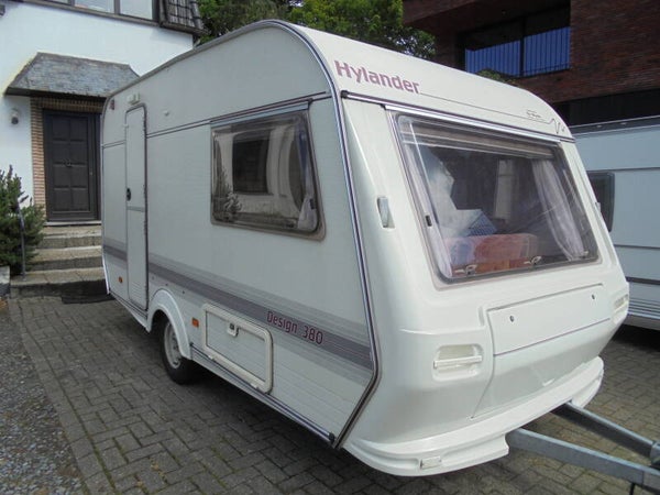 Hylander Design 380, 4/1996, 2 slaapplaatsen, Dorema luifel + voortent