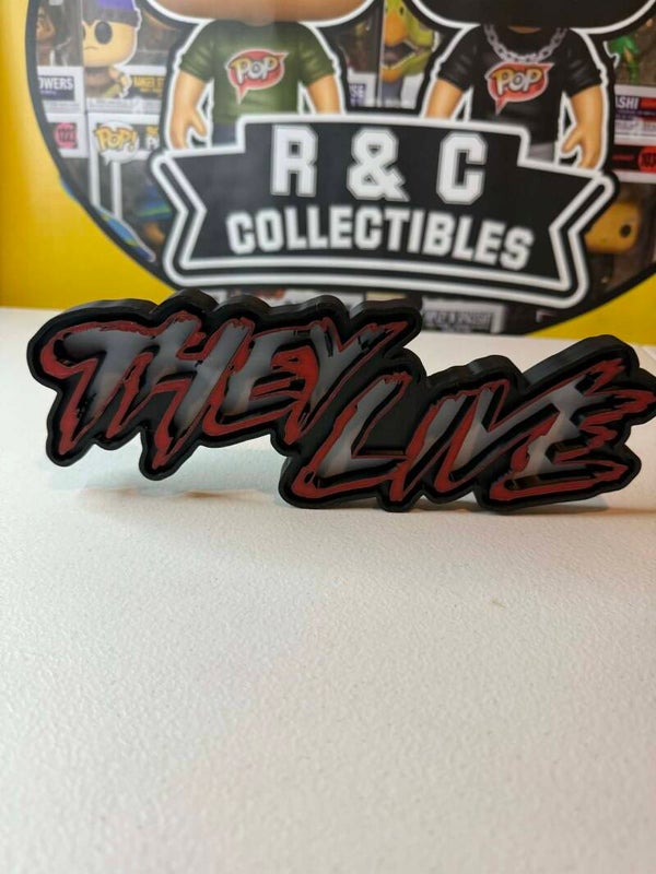 They Live Sign ( 3 color )