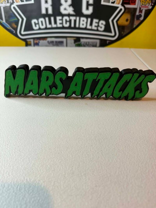 Mars Attacks Sign ( 2 color )