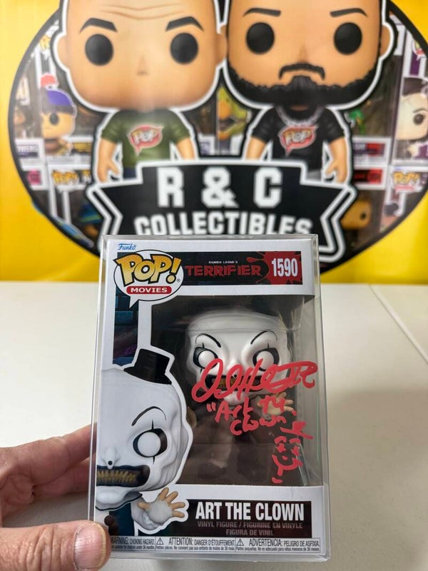 Signed Art the Clown Funko Pop