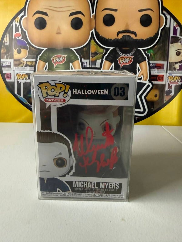 Signed Michael Myers Funko pop