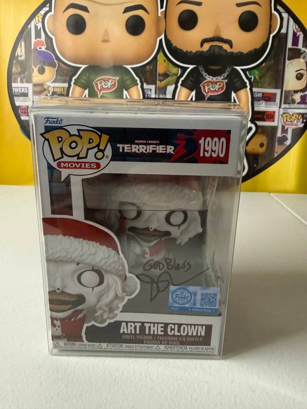 Signed Terrifier three art the clown