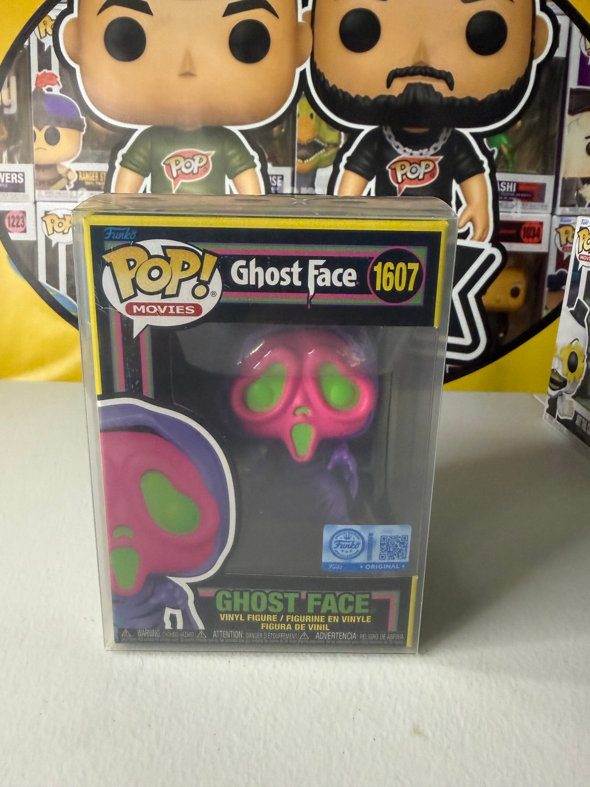 Ghost face black light Funko pop