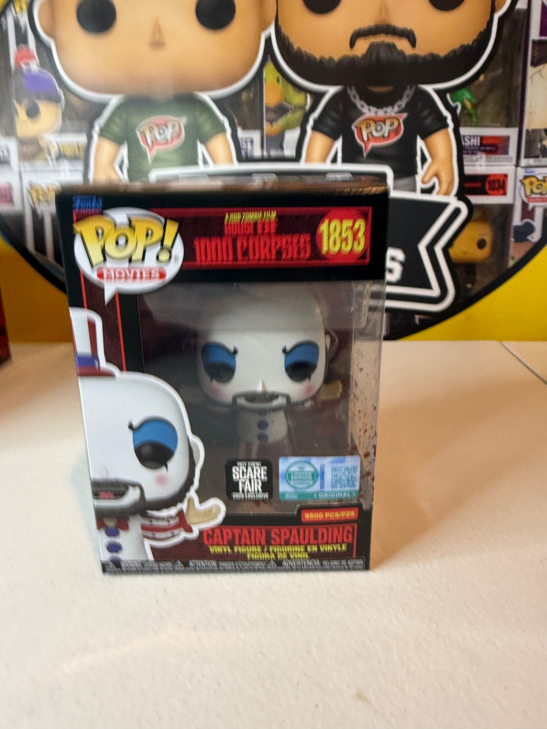 House of 1000 corpses Captain Spalding Hot Topic scare fare 2025 exclusive