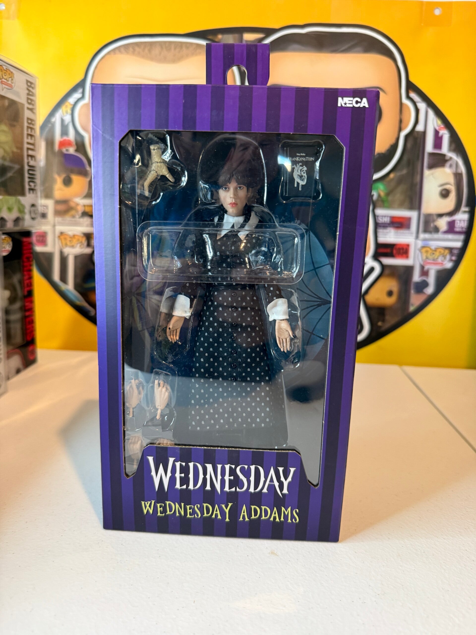 Wednesday, Addams, Wednesday, Neca action figure