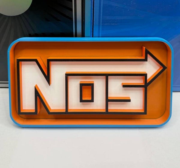 Nitrous Oxide Sign ( 3 Colors )