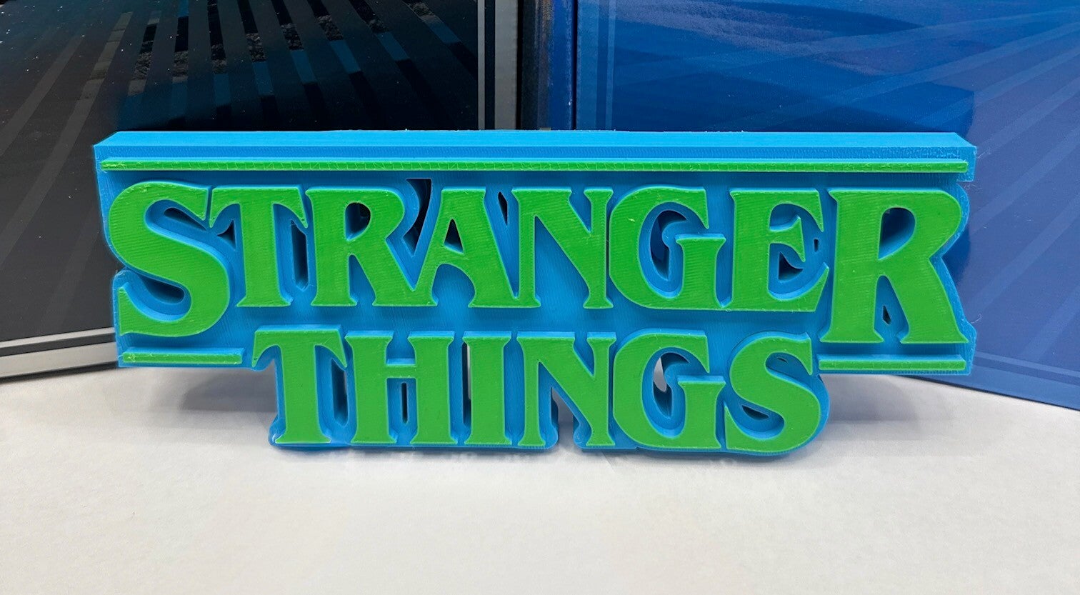Stanger Things Sign ( 2 Color )