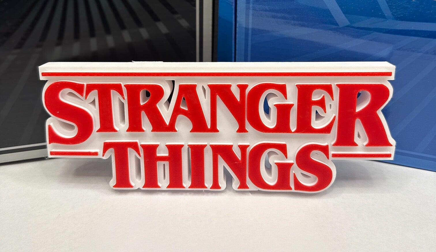 Stanger Things Sign ( 2 Color )