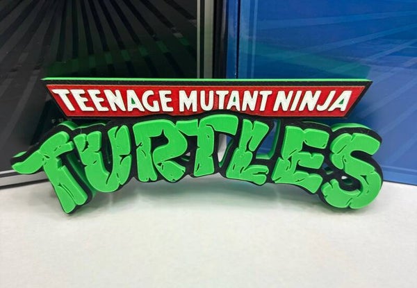 Teenage Mutant Ninja Turtles Sign ( 4 Color )