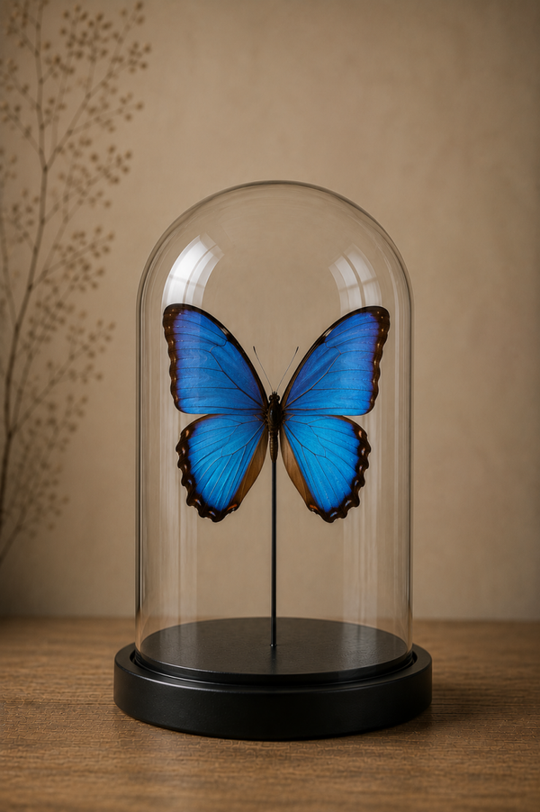 Stolp vlinder Morpho didius