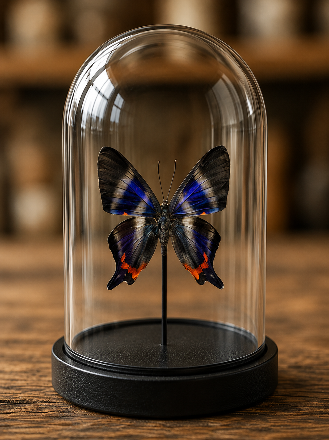 Vlinder stolpje Rhetus Dysonii