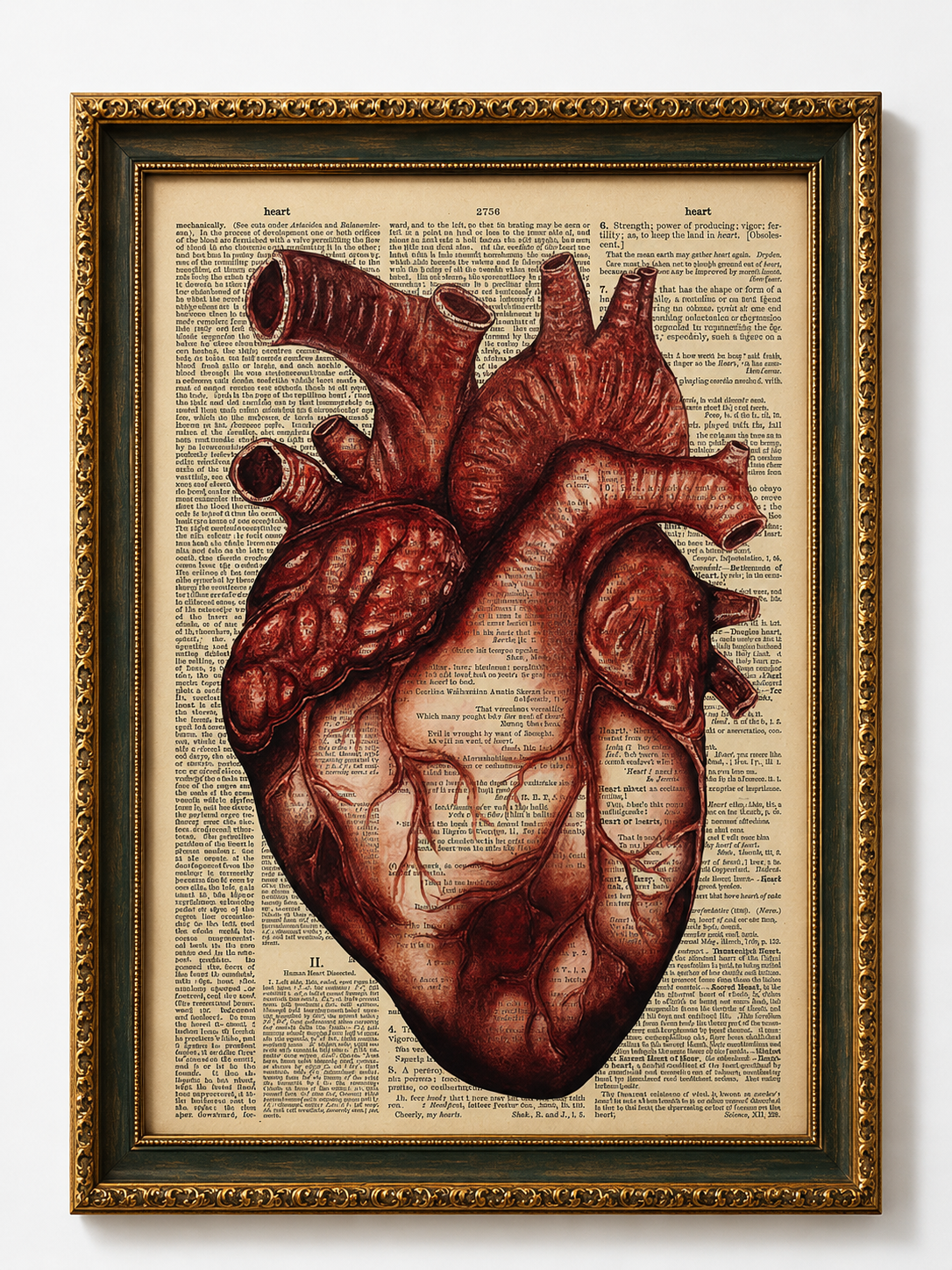 A3 kader "Heart"