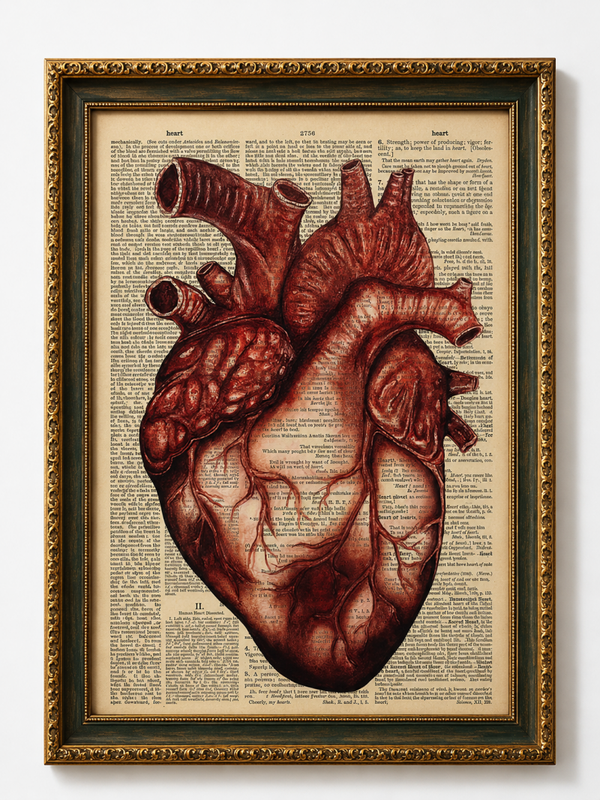 A3 kader "Heart"