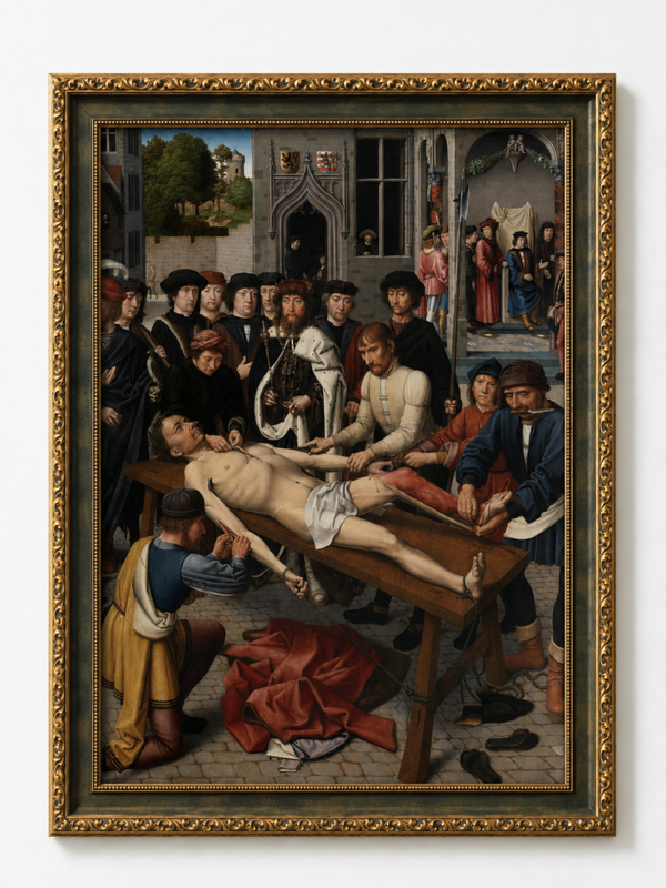 A3 kader "Oordeel van Cambyses"