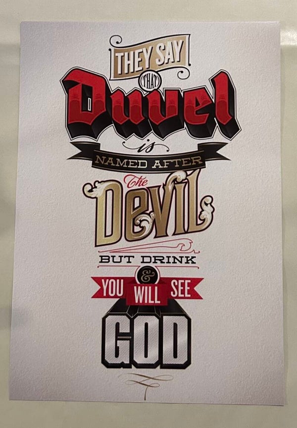 A3 kader "Duvel"