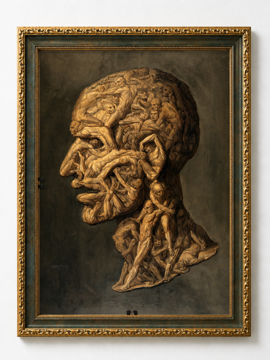 A3 kader "Testa Anatomica"