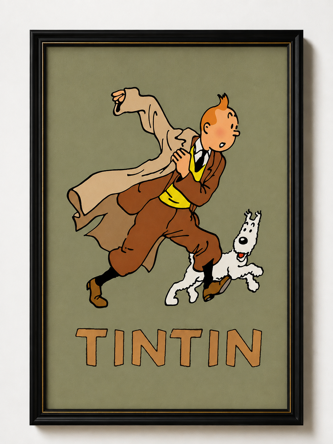 Kader “Tintin met jas”