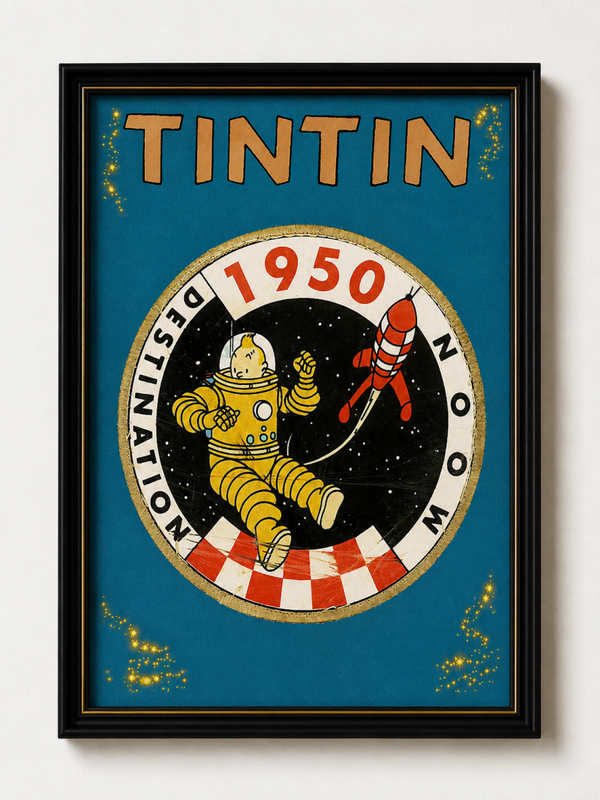 Kader "Tintin moon"