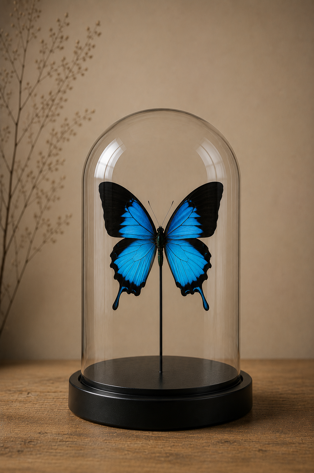 Stolp vlinder Papilio ulysses