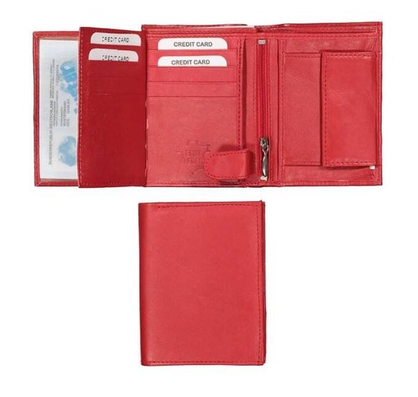 Billfold Hoog model Zacht Leer