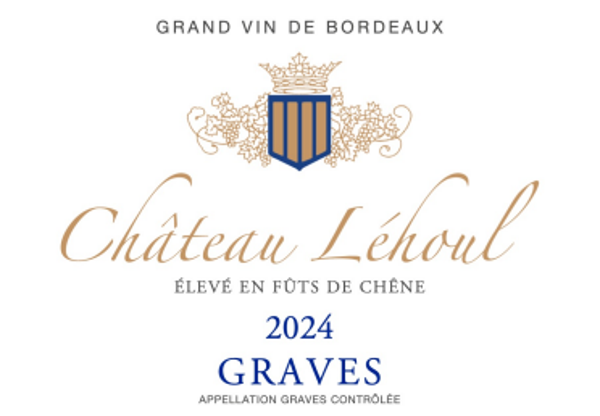 Château Léhoul 2024 GRAVES blanc sec Fût de chêne