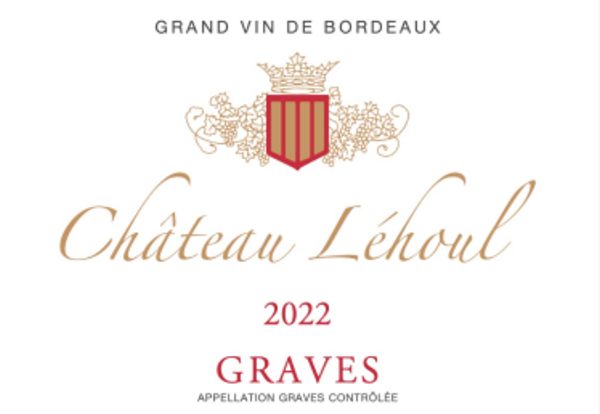 Château Léhoul 2022 GRAVES rouge