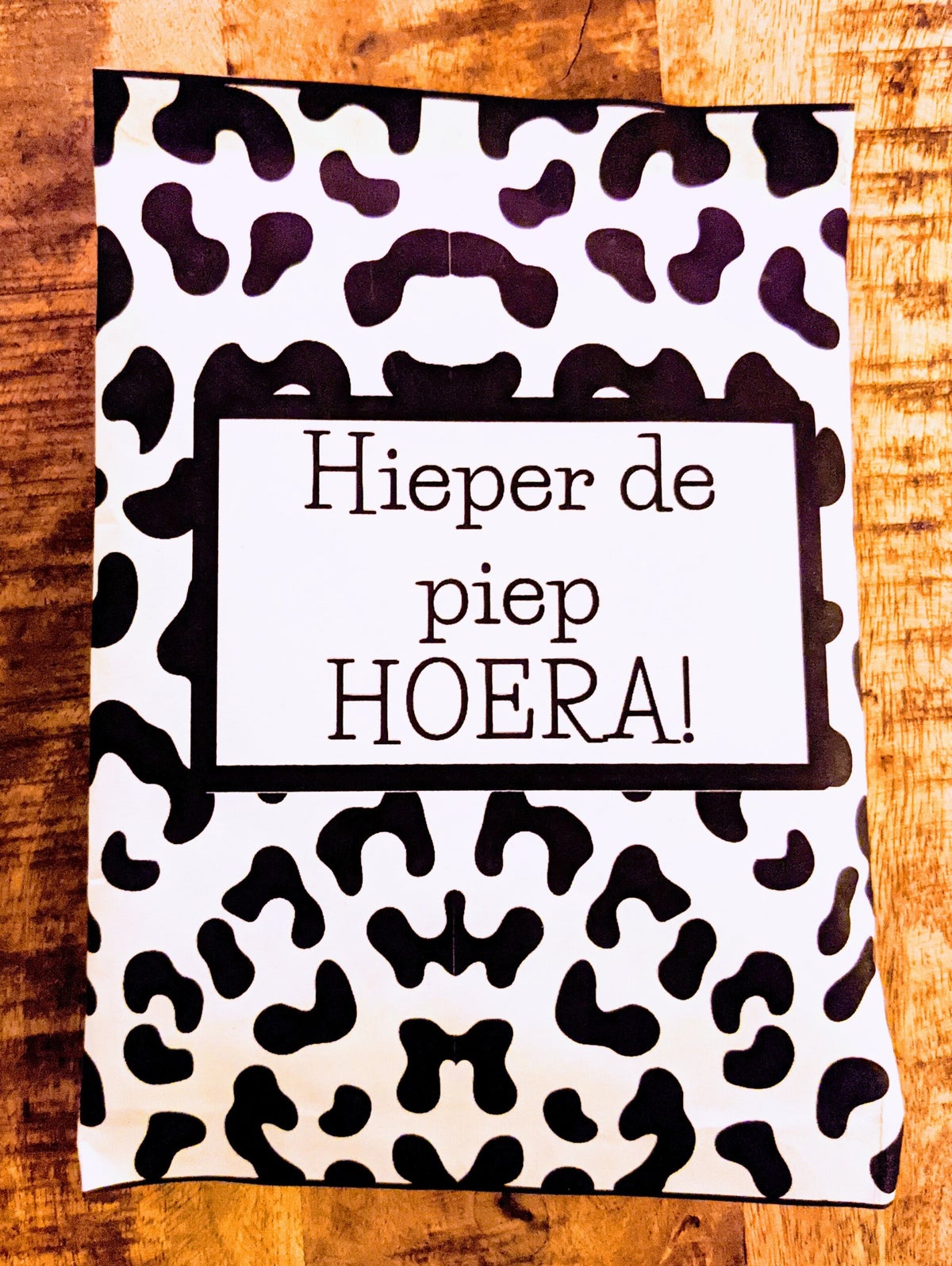 Printable wikkel voor zakjes chips