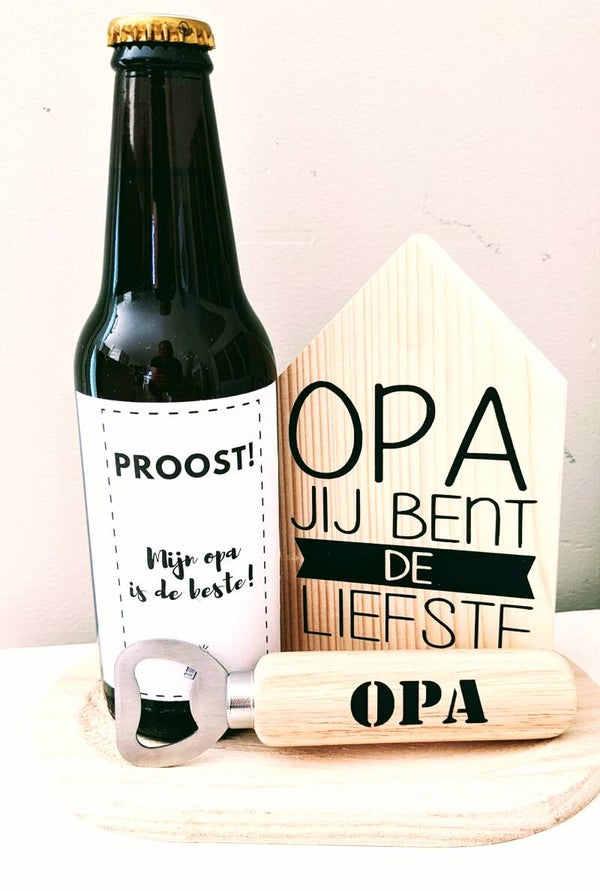 Cadeau pakketje voor opa