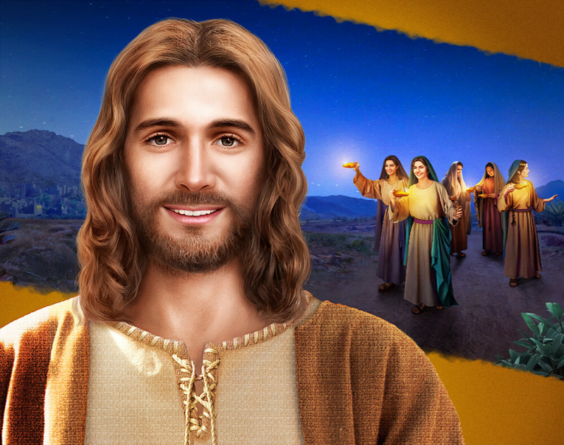 De Heer Jezus en de vijf wijze maagden