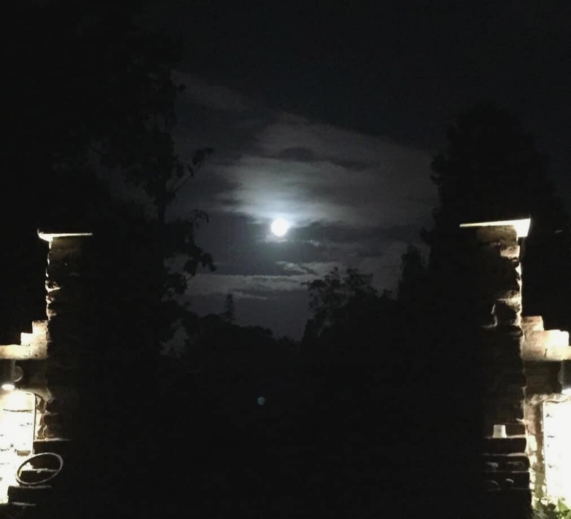 Volle maan op sekoya