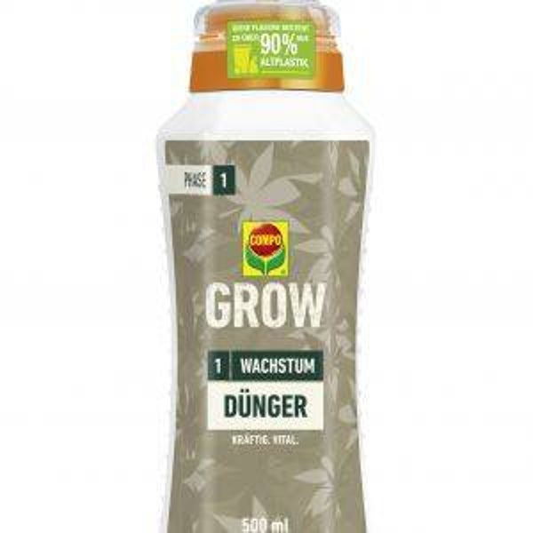 COMPO GROW Wachtumsdünger Phase 2, 500 ml
