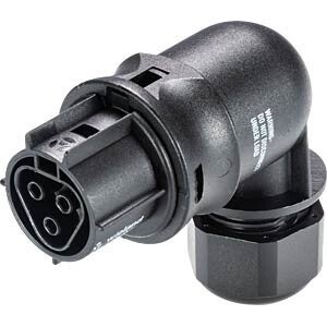 Wieland; Connector angled; Cable  assembly; 3p; FM; BLA; Screw; 6-10mm;  20A; RST-Classic