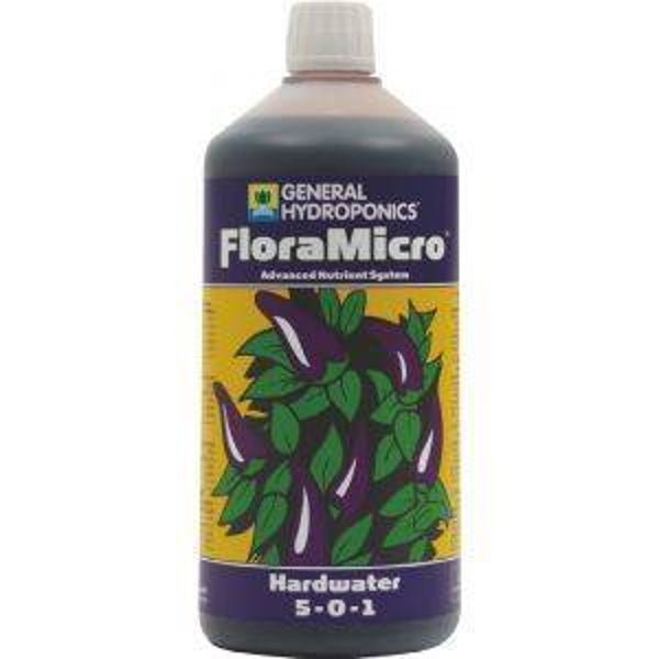 GHE FloraMicro / T.A. TriPart Micro, 1L. (Hardwater)