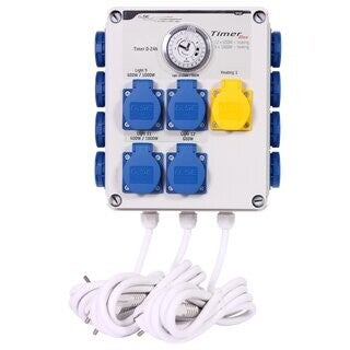 GSE Timer Box II 12x600W + heating 220V