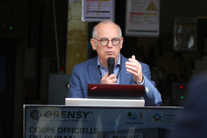 Discours :Président de Bretagne Porte de Loire Communauté Maire de Chanteloup