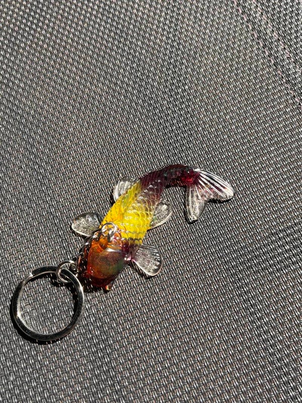 Porte clé carpe koï