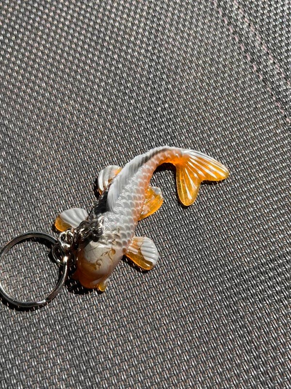 Porte clé carpe koï