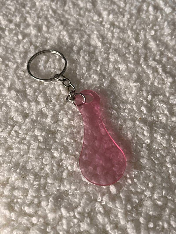 Jeton de caddie rose