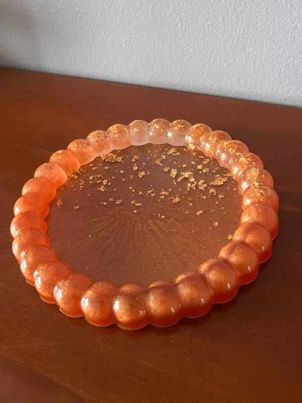 Vide poche rond gold