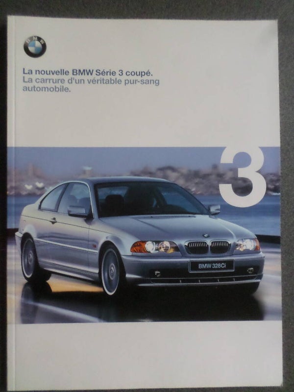 BMW Coupe 01-1999 FR Brochure