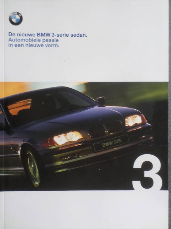 BMW 3 318i & 320i & 323i & 328i & 320d 01-1998 FR Brochure
