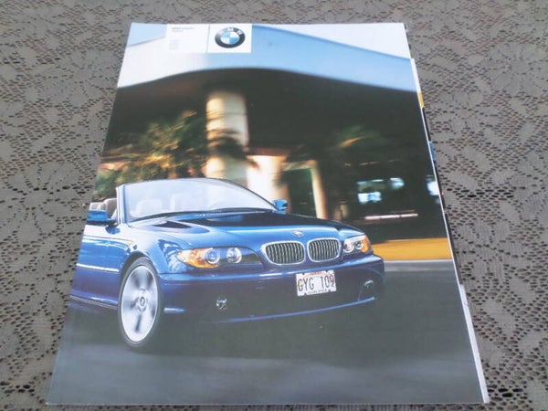 BMW 3 Cabrio Facelift 01-2004 NL Brochure