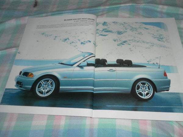 BMW 3 Cabrio 01-2001 FR brochure