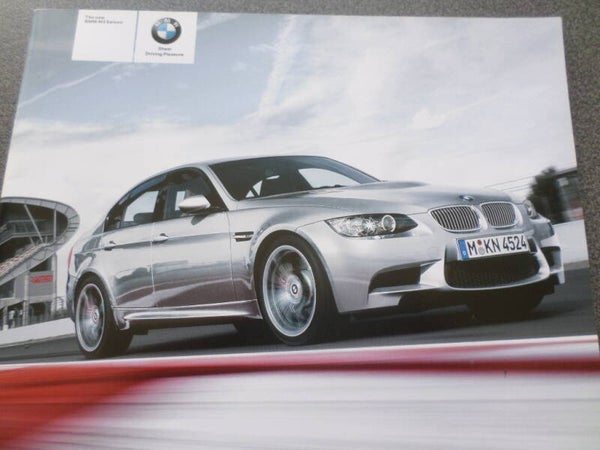 BMW M3 Saloon 02-2007 UK brochure