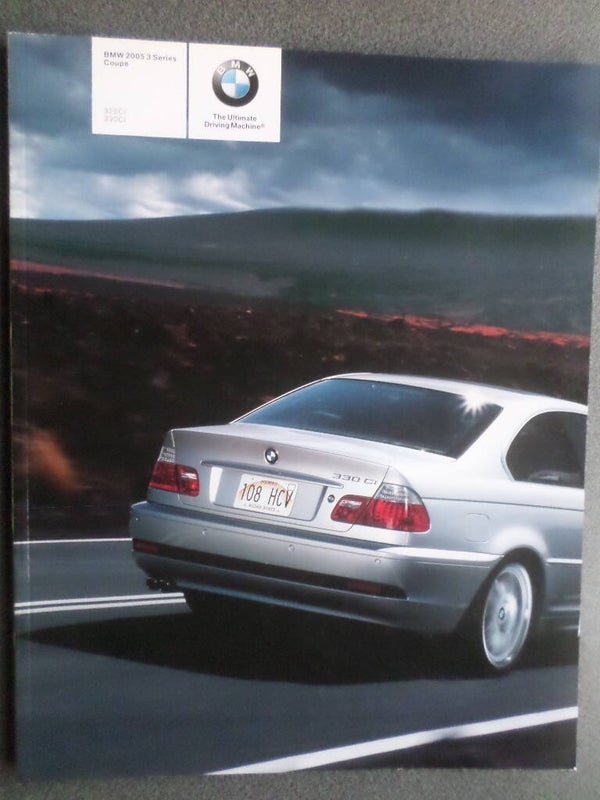 BMW 3 Coupé 02-2004 USA Brochure