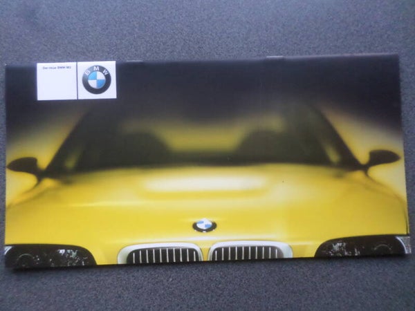 BMW M3 Coupé DE 01-2000 Brochure