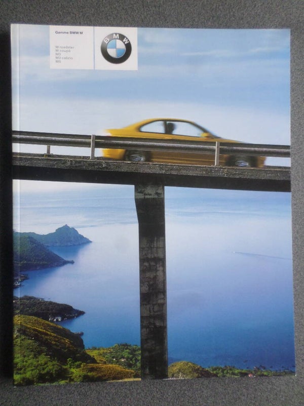 BMW M3 M5 02-2001 FR Brochure