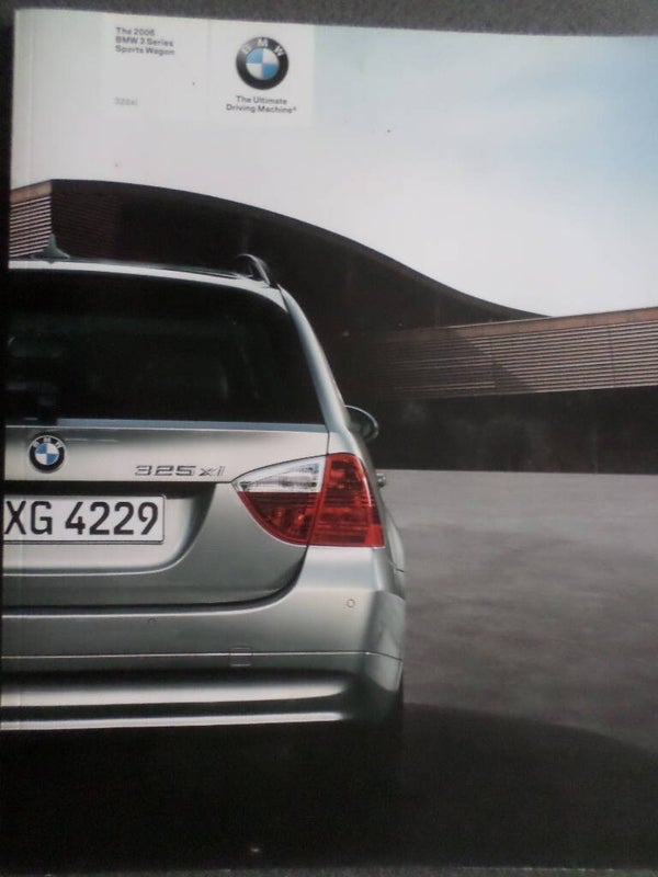 BMW 3 Touriing 325Xi 01-2006 USA Brochure