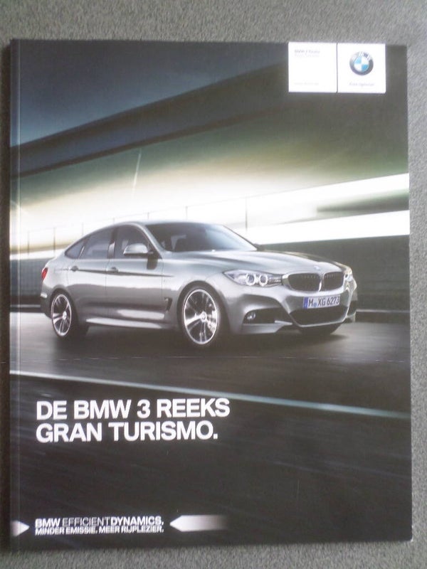 BMW 3 Gran Turismo 2015 brochure