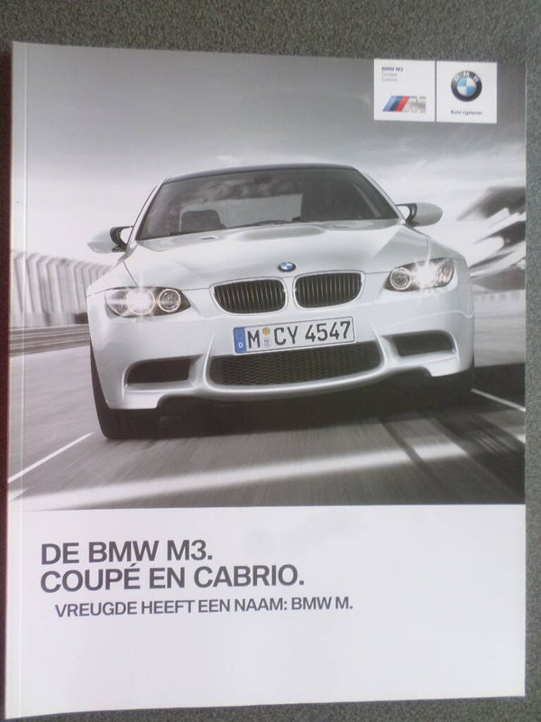 BMW M3 Coupe & Cabrio 01-2012 NL brochure